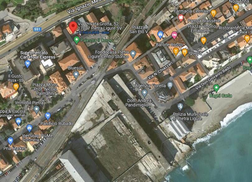 Faluma Pietra Ligure Buitenkant foto